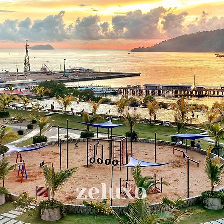 #5 Jesselton Quay City Pads Seaview By Zeluxo Kota Kinabalu Exterior foto