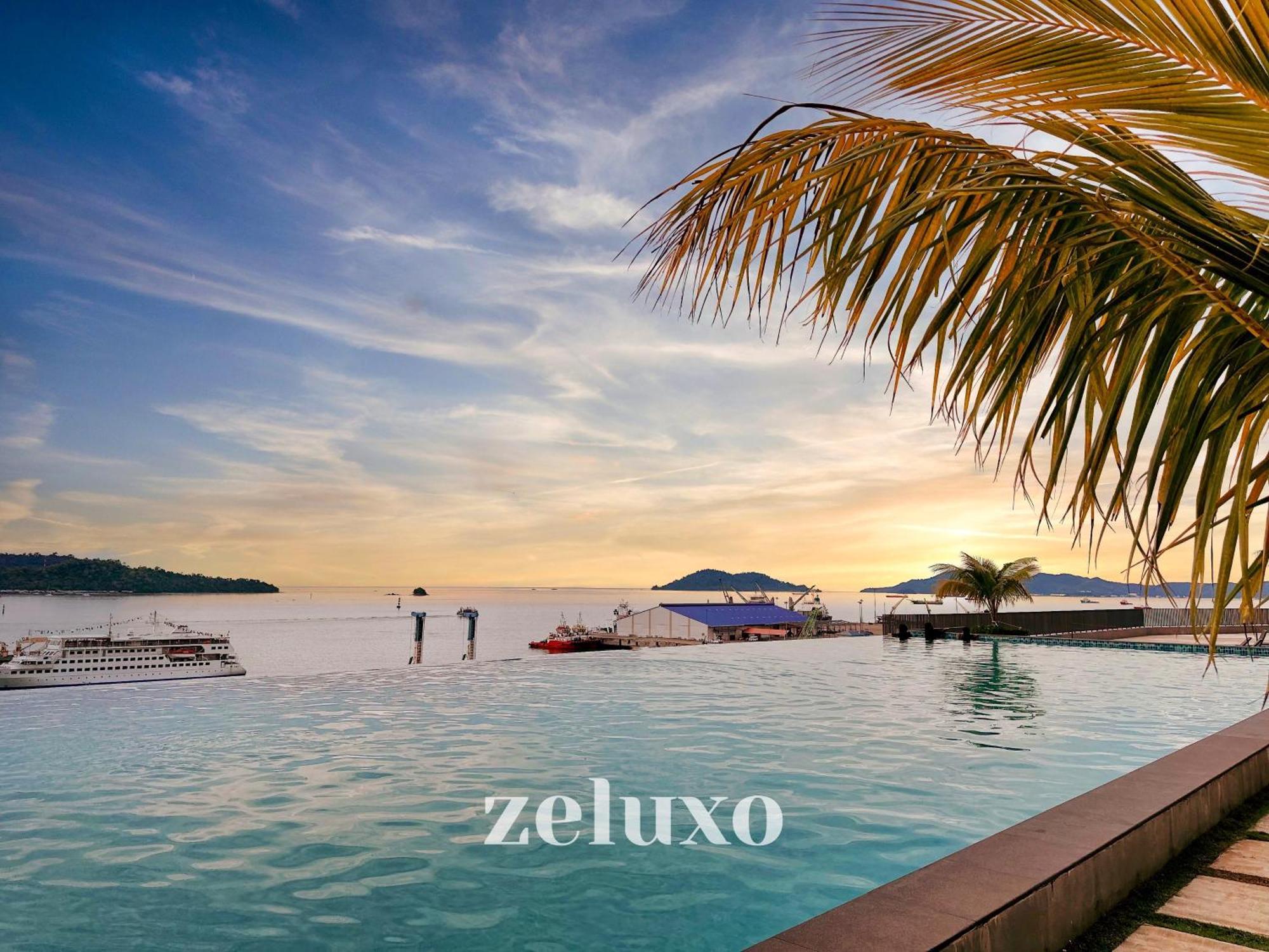 #5 Jesselton Quay City Pads Seaview By Zeluxo Kota Kinabalu Exterior foto