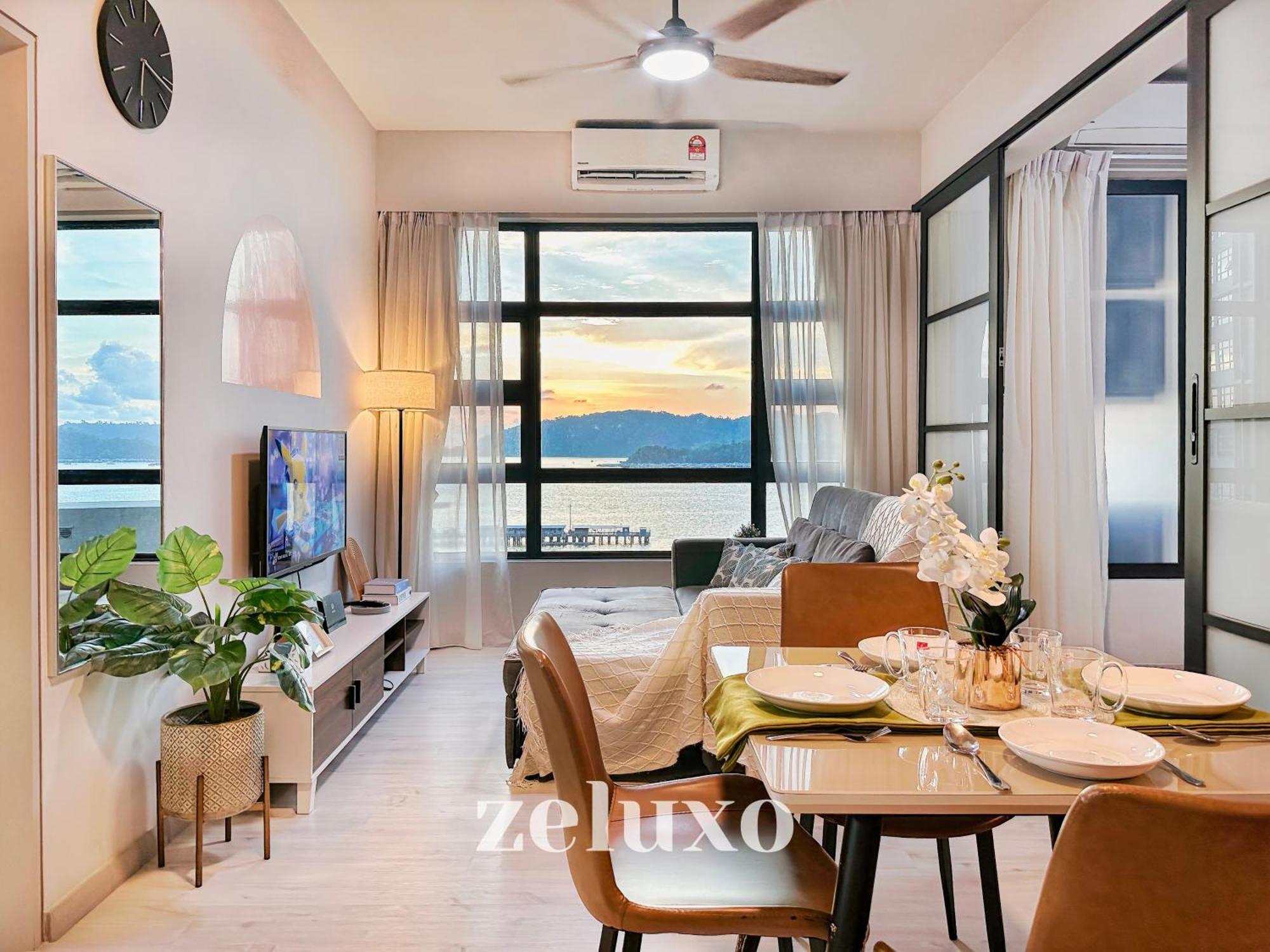 #5 Jesselton Quay City Pads Seaview By Zeluxo Kota Kinabalu Exterior foto