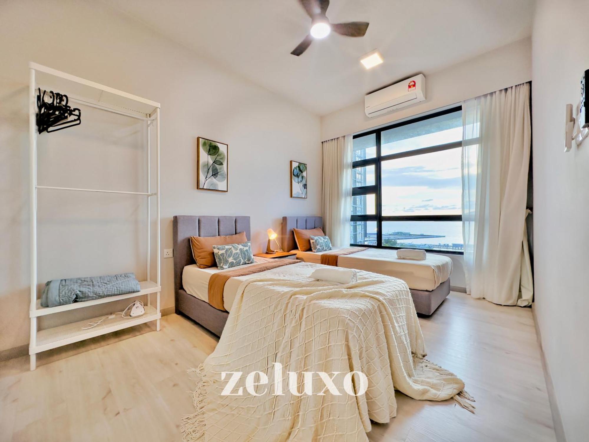 #5 Jesselton Quay City Pads Seaview By Zeluxo Kota Kinabalu Exterior foto